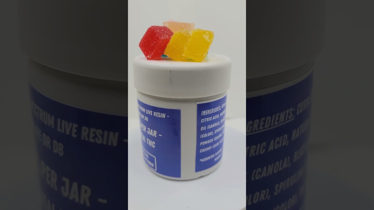 New Live Resin Gummies from The Hemp Barn