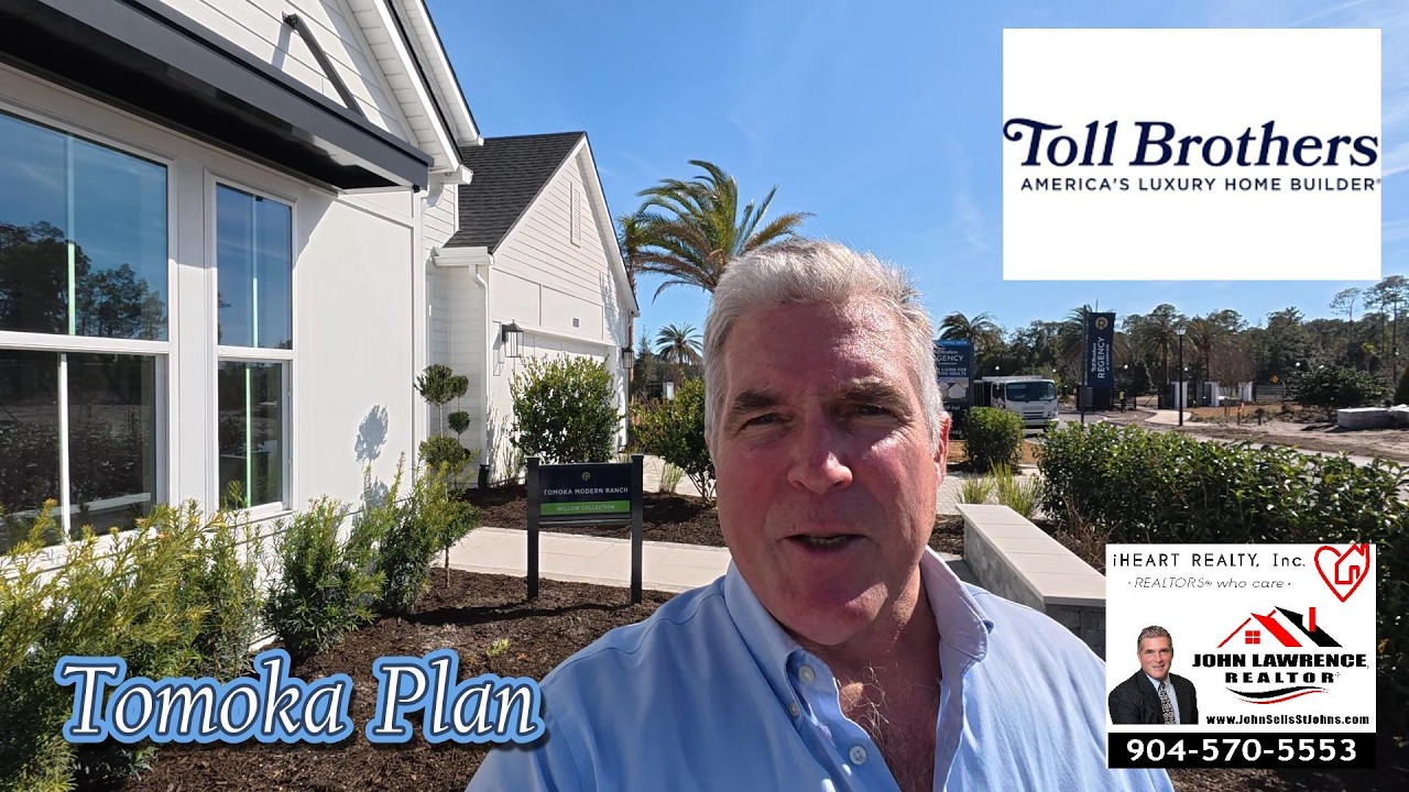 Tomoka Floor Plan by Toll Brothers at Regency in EverRange