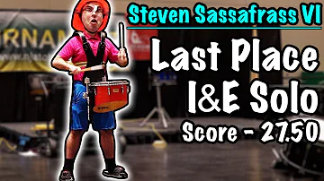 The BEST Flub Drum Solo Ever || Steven Sassafrass I&E - 1st Place (97.5)