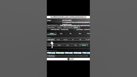 Pubg 3.9 Update Super Smooth Graphics Features🤔Bgmi 3.9 Update Super Smooth Graphics Setting #shorts
