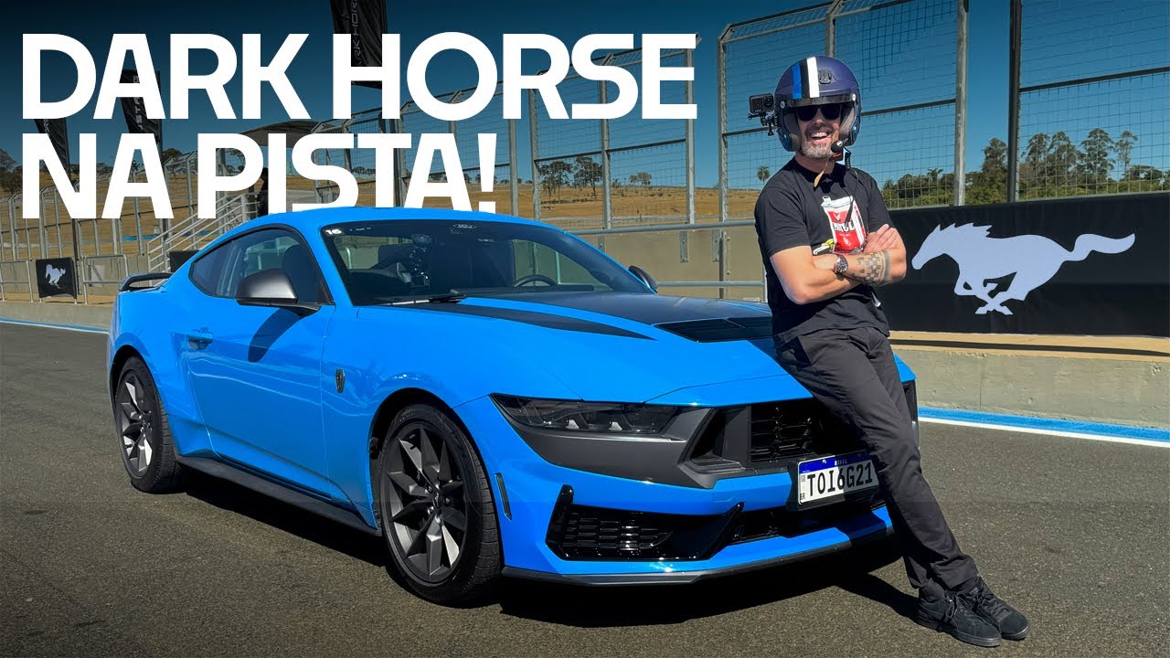CAVALO DESEMBESTADO! Ford Mustang Dark Horse VALE CADA CENTAVO a mais -- se você for PRA PISTA!