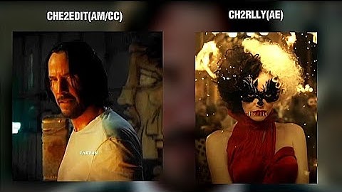 ALIGHTMOTION VS AFTEREFFECT | JOHN WICK EDIT |