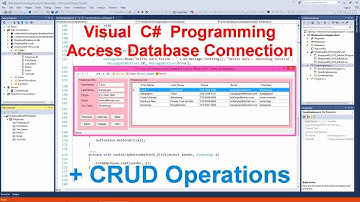 How to Connect Access Database to C# Application (Part 1/2)