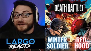 DEATH BATTLE: Red Hood Vs Winter Soldier - Largo Reacts