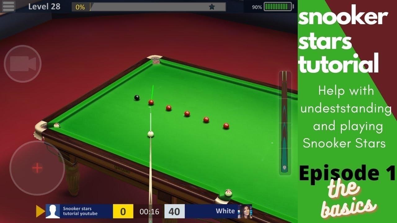 Snooker stars tutorial