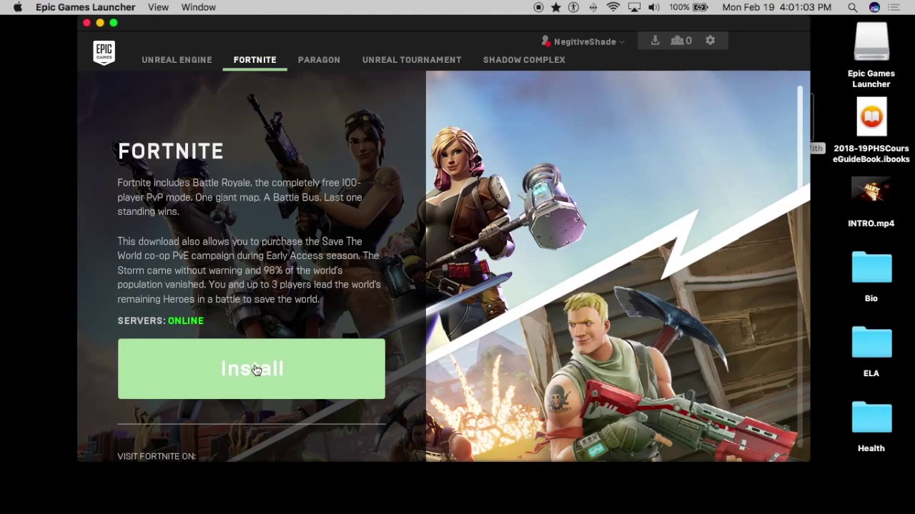 How To Download Fortnite On Apple Mac Youtube