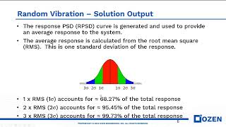 Simulating shock and vibrations in Ansys - Random Vibrations