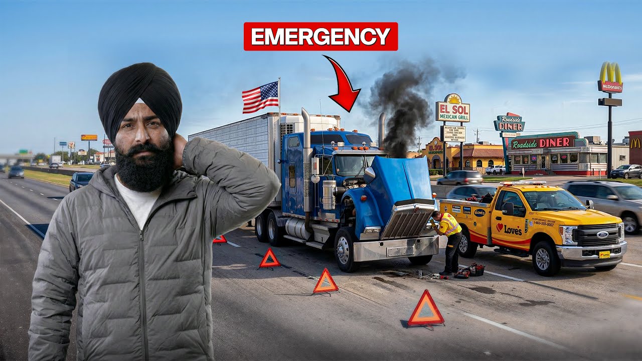 ⁣ਟਰੱਕ ਤੇ ਚੱਲਾ ਕੈਲੀਫੋਰਨੀਆ🇺🇸ਪਿਆ ਪੰਗਾ Texas to California on Truck😱