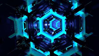 Loopable sci fi tunnel Stock Motion Graphics