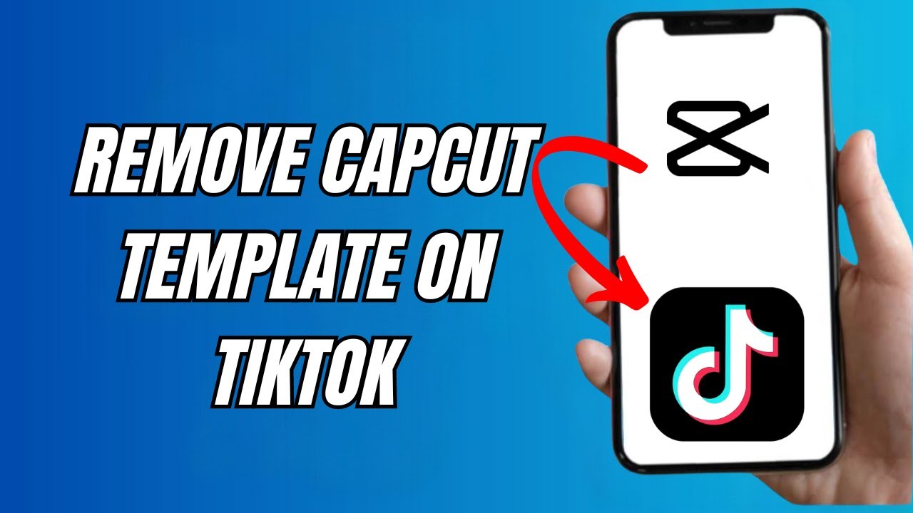 How To Remove Capcut Template On Tiktok - YouTube
