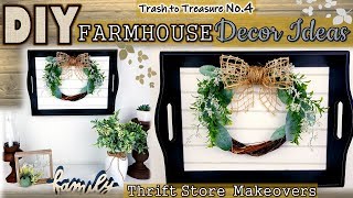 Trash to Treasure DIY No. 4 | Thrift Store Makeovers 2019