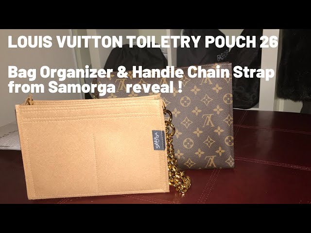 1-246/ LV-Toiletry-POC-U) Bag Organizer for LV Toiletry Pouch On Chain – A  Set of 2 - SAMORGA® Perfect Bag Organizer