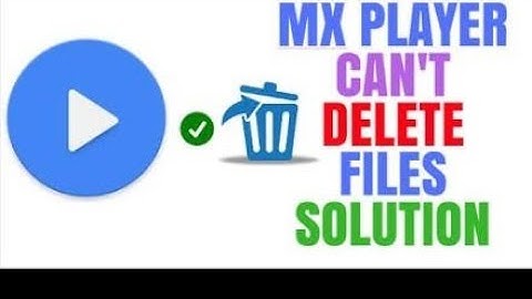 How to Delete Mx player video..100%proof