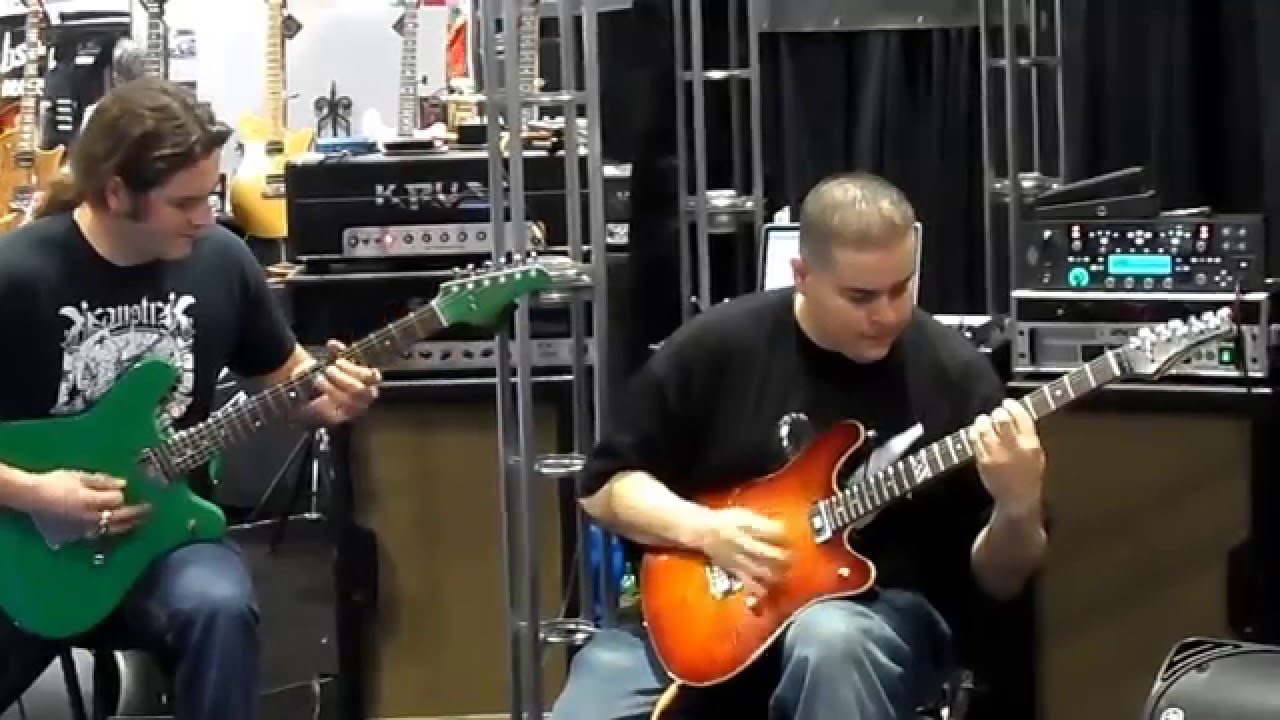 Guilford Guitars-Guitar Shredding NAMM 2016