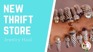 Thrift Store Sale Haul | Jewelry Haul | Flip for Ebay | David Yurman? | Vintage