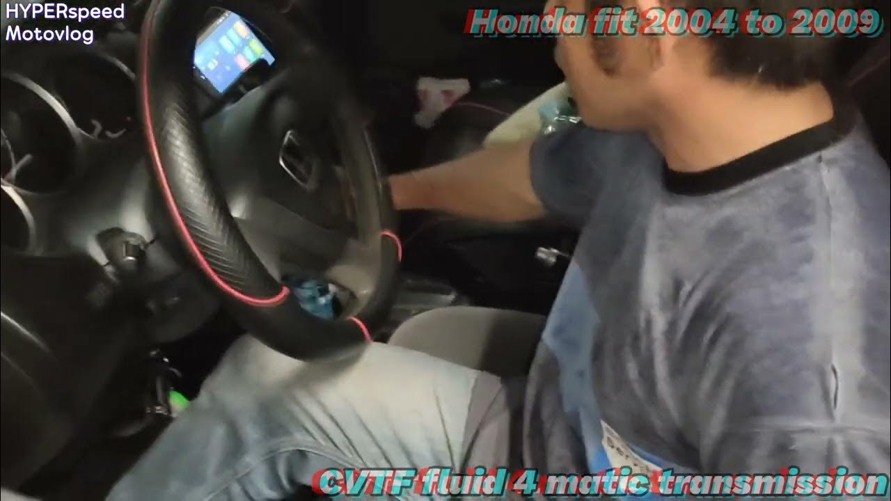 Change fluid for transmission of Honda fit 2004 to 2009 - YouTube