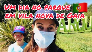 FOMOS CONHECER O PARQUE DA LAVANDEIRA EM GAIA | Um dia com meu filho no parque 2021