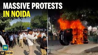 Noida Workers Protest Outside Motherson, Demand Salary Hike