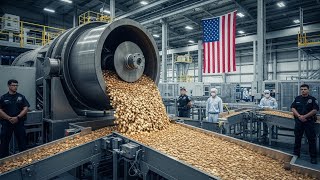 Inside the World’s Largest Mint: The High-Speed Process of Making Coins ( Full Process)