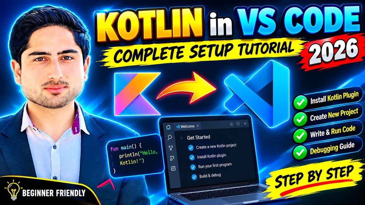 How to Install Kotlin In Visual Studio Code [Updated 2026] | Run Kotlin ...