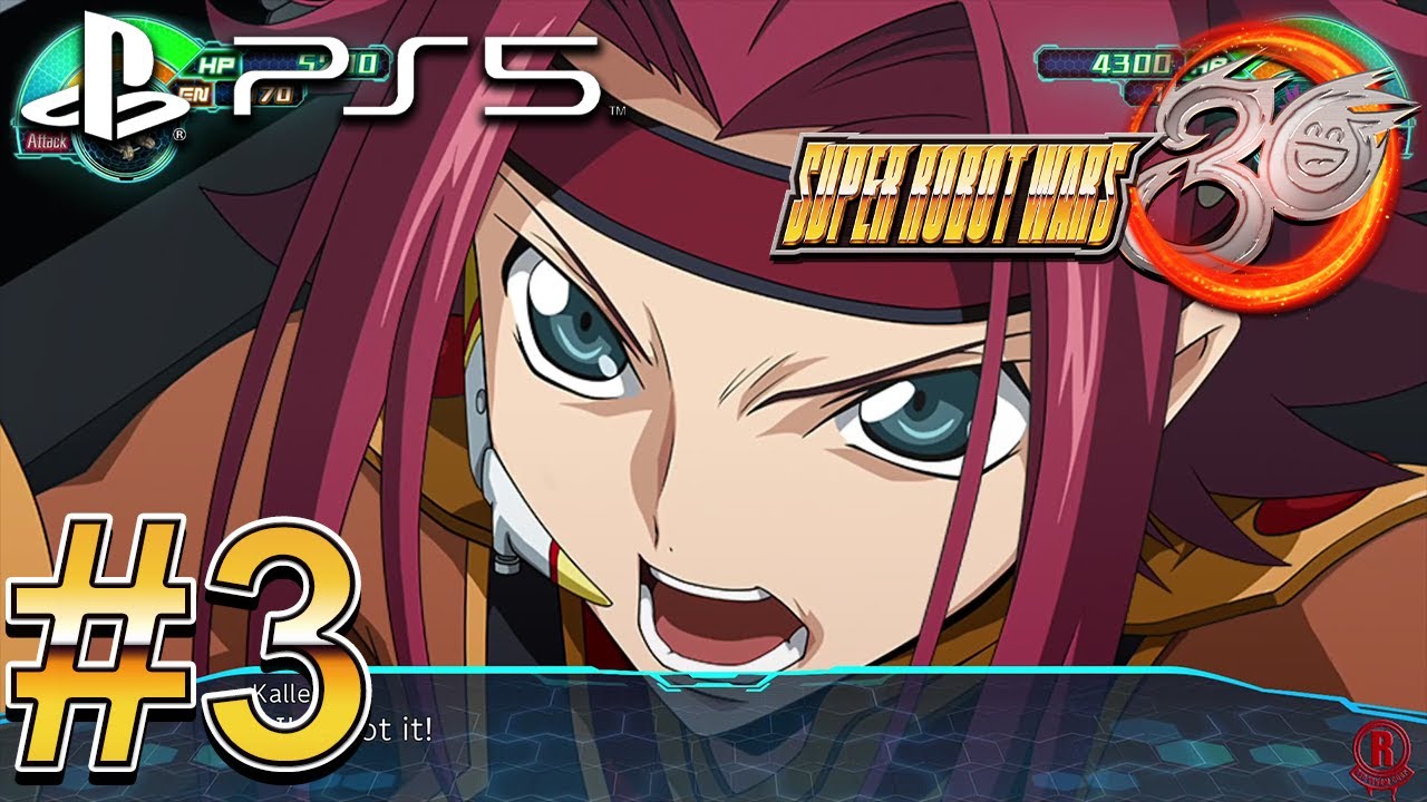 Super Robot Wars 30 (PS5) Gameplay Walkthrough Part 3 - Challenge of the  Getter Rays [1080p 60fps] - YouTube