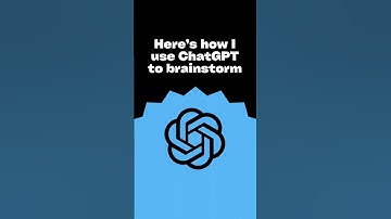How to brainstorm 20 ideas in 2 minutes! #ai #chatgpt #howto