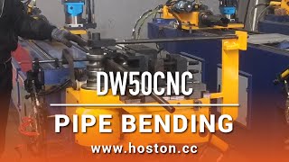 CNC Full automatic Pipe bending machine with push bending function