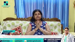 Patient Experience After Knee Replacement - Dr Santosh Kumar, Kolkata Mrs Bina Dhams Story