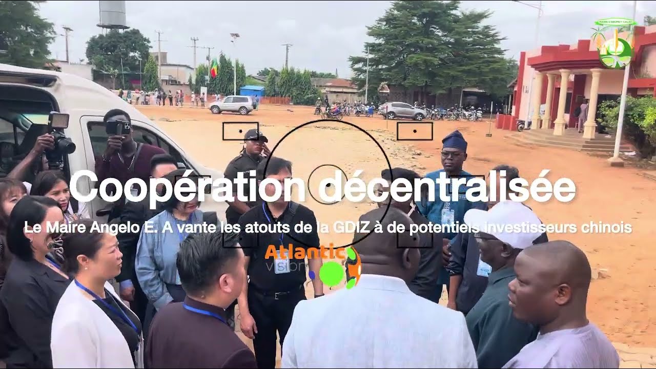 Angelo E. AHOUANDJINOU reçoit une délégation chinoise et vante les potentialités de la commune