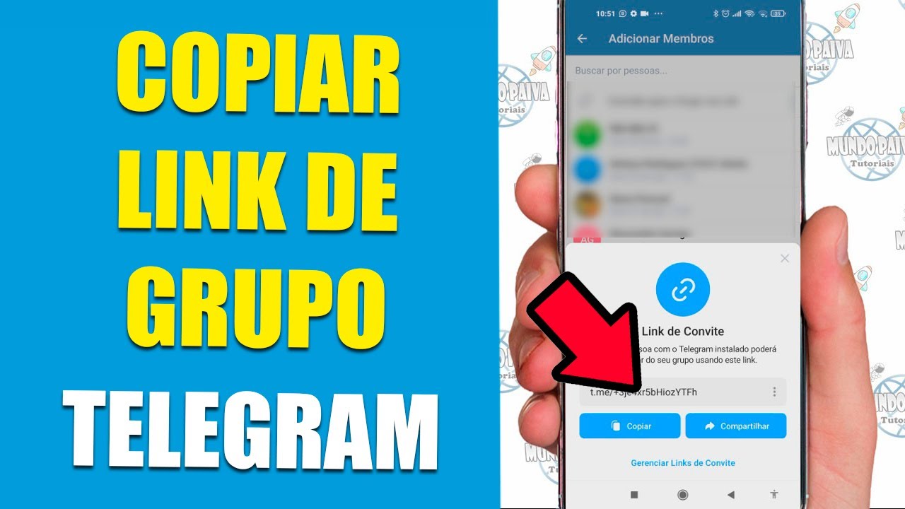 COPIAR LINK DE GRUPO NO TELEGRAM | PASSO A PASSO! - YouTube