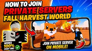 How to Join Fall Harvest Private Servers on MOBILE! (Grow a Garden 2 Roblox) #roblox #growagarden2 How to Join Fall Harvest Private Servers on MOBILE! (Grow a Garden 2 Roblox) #roblox #growagarden2