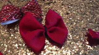 Doggie Hair Bow DIY  Easy No Sew