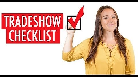 The Ultimate Trade Show Checklist and Budget Calculator