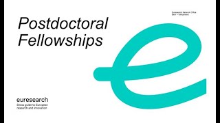 Marie Skłodowska-Curie Postdoctoral Fellowships in Horizon Europe
