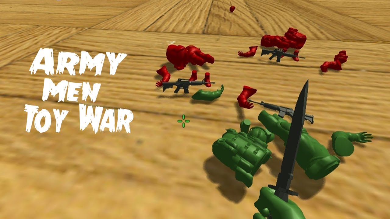 AWESOME GREEN TOY SOLDIER ARMY MAN SHOOTER! - War of Toys