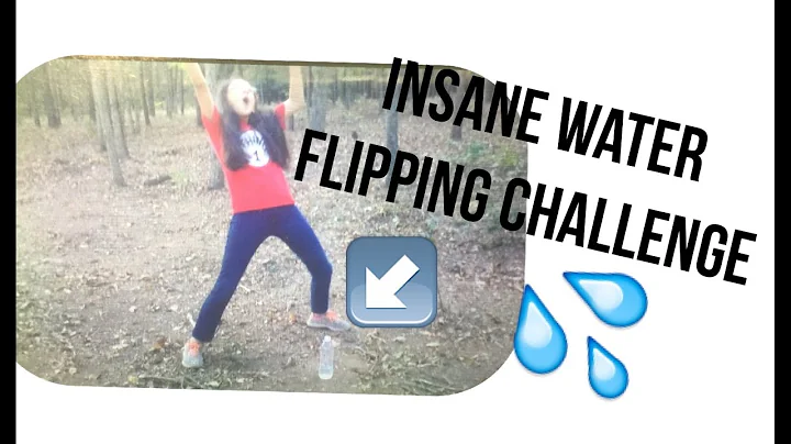 Insane Water Bottle flip Challenge! | Yaneli Torres