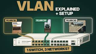 VLAN Explained   Setup: Split One Switch Into Separate Networks (Step by Step)