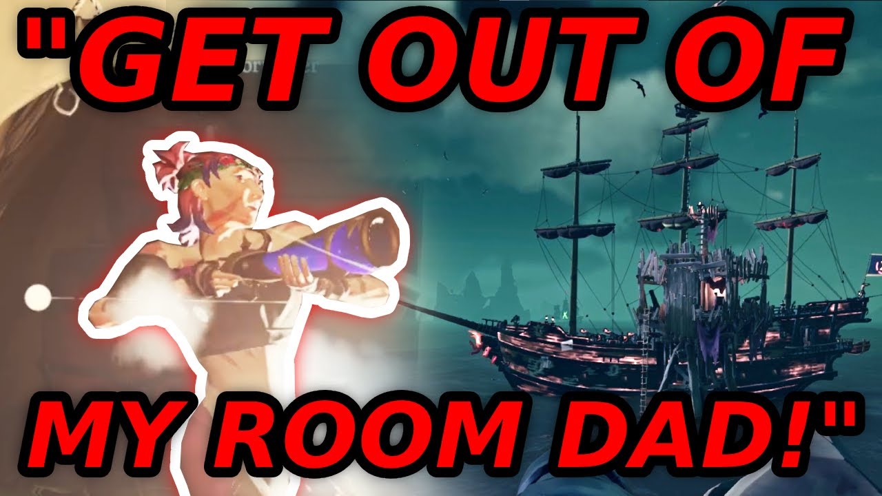 I ruined a family in sea of thieves...