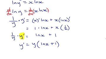 Logarithmic Differentiation • [4.4e] AP CALCULUS