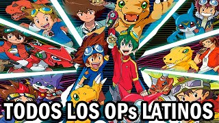 DIGIMON  Todos los Openings en Español LATAM (1999  2020)