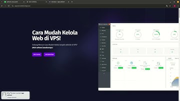 Tutorial aaPanel Pemula sampai Mahir Webpanel VPS