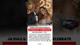 JaRule &amp; Wife Aisha Celebrate 25 Years of Love A Powerful Bond Built on Loyalty #fyp #fypage #shorts
