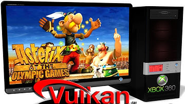 XENIA Xbox 360 Emulator - Asterix at the Olympic Games (2007). Ingame. Vulkan api. Test #5