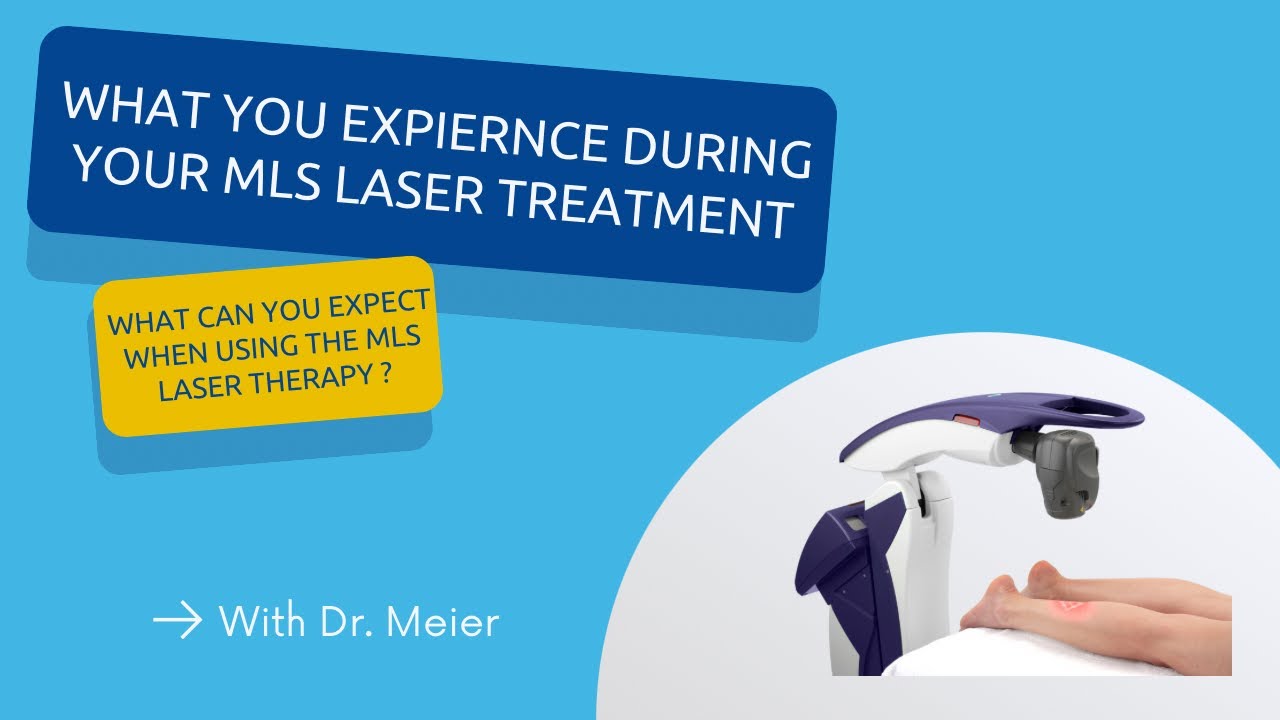 What you experience when using the MLS Laser treatment - YouTube