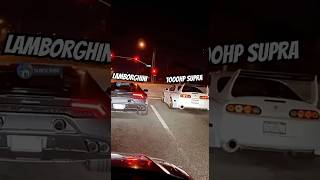 1000Hp Supra Vs Huracan