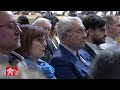 León XIV: El amor de Cristo es gesto y alimento, purifica de las idolatrías y blasfemias