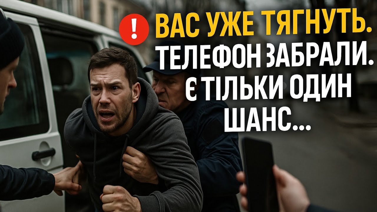 ЦЕ НЕ МОБІЛІЗАЦІЯ — це злочин. Як захиститися під час силового затримання