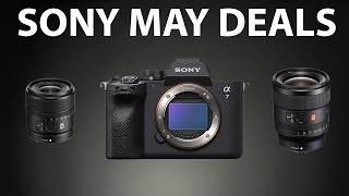 Sony May SALE - Cameras and Lenses Oh MY