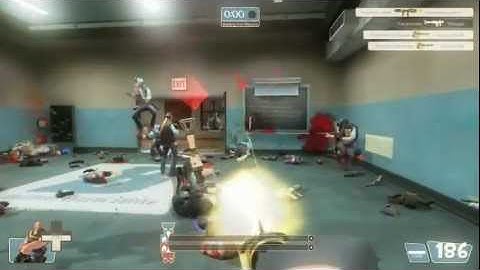 TF2 - Teamkill madness at spawn