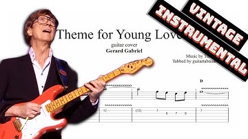 Theme For Young Lovers TAB - vintage instrumental guitar tabs (PDF + Guitar Pro)